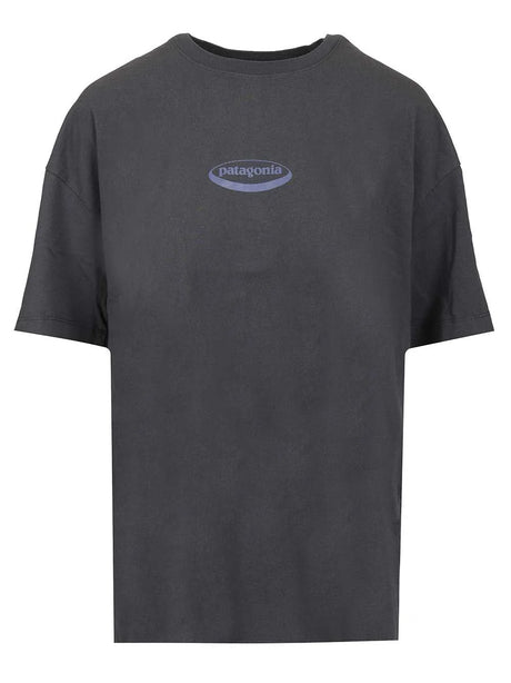 Patagonia T-Shirt Oval Logo - Blue