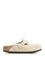 Birkenstock Boston Suede Sabot - Beige