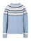 Miu Miu Crew Neck Wool Sweater - Sky Blue