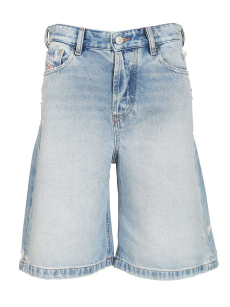 Diesel Regular-Short In Denim - Sky Blue
