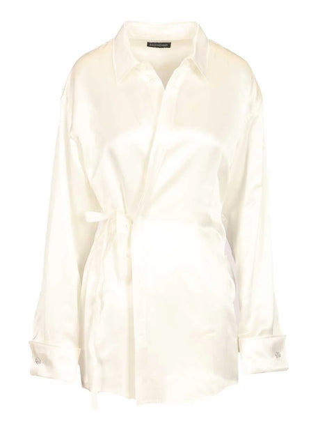 Balenciaga Wrap Shirt - White