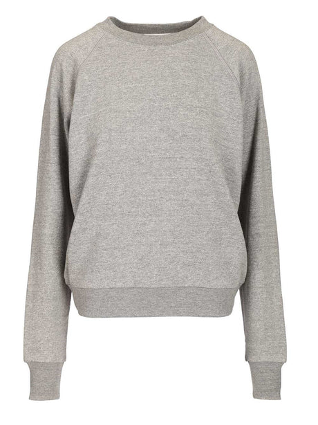The Row Eulalia Cotton And Cashmere Sweatshirt - Grey