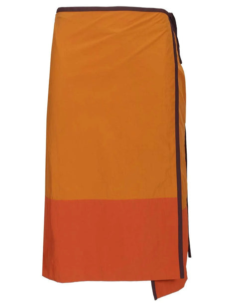 Saint Laurent Nylon Pencil Skirt - Multi
