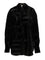 Toteme Black Devoré Oversized Shirt
