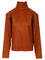 Saint Laurent Silk High Neck Top - Brown