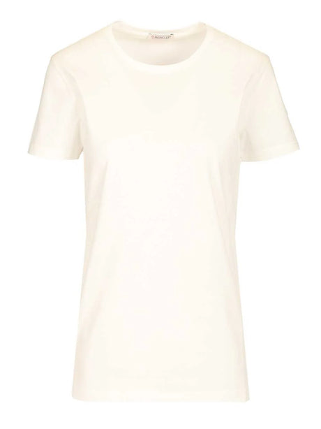 Moncler Cotton T-Shirt - White