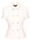 Versace Double Wool CrêPe Fitted Jacket - White