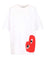 Comme Des Garcons Play Oversized Play Logo T-Shirt - Red