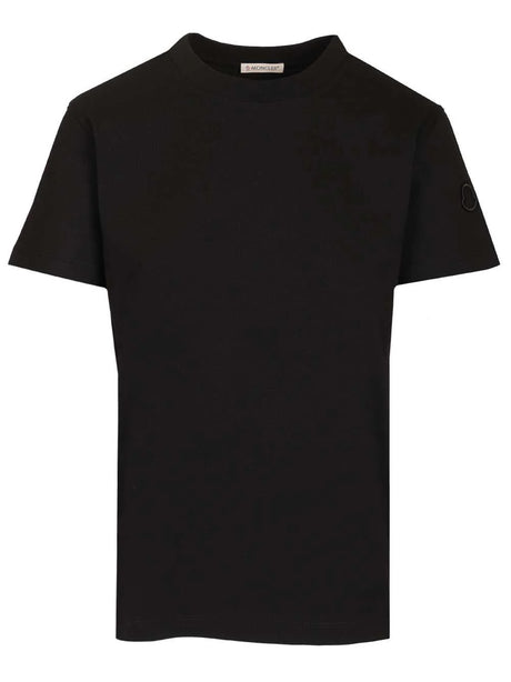 Moncler Cotton T-Shirt - Black