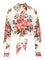 Dolce & Gabbana Cotton Shirt With Flower Bouquet Print - White