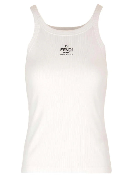 Fendi Cotton Top - White