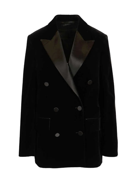 Golden Goose Double-Breasted Jacket - Black