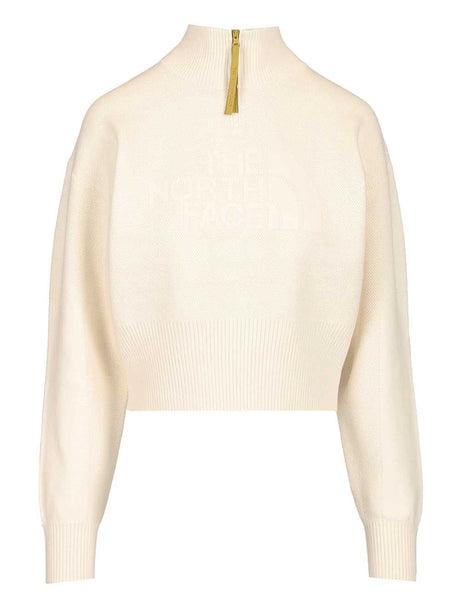 The North Face Half-Zip Sweatshirt - White