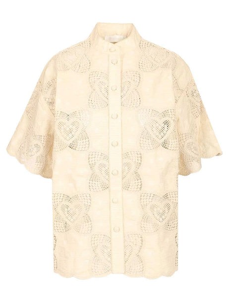 Zimmermann Wanderlust Shirt - Beige