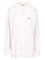 Loewe Cashmere And Silk Blend Polo Shirt - White