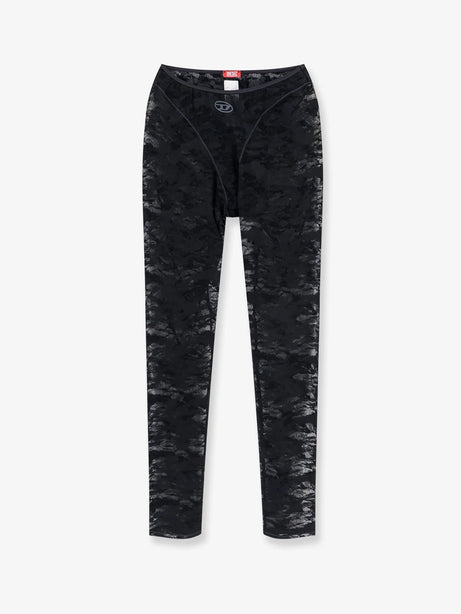 Diesel Claire-Utlt lace leggings - Nero