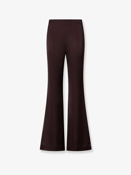 Pinko Pinolo satin trousers - Bordeaux