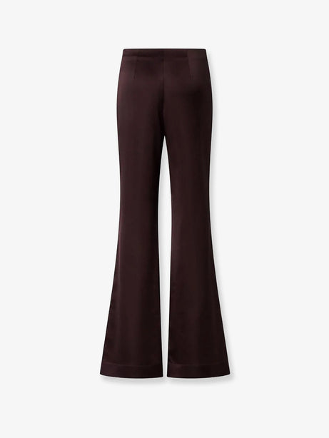 Pinko Pinolo satin trousers - Bordeaux