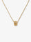 Bottega Veneta Silver necklace with Intreccio pendant - White