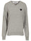 Comme Des Garcons Play V-Neck Wool Sweater - Grey