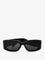 Celine Triomphe XL 01 acetate sunglasses - Black / Gold