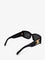 Celine Triomphe XL 01 acetate sunglasses - Black / Gold