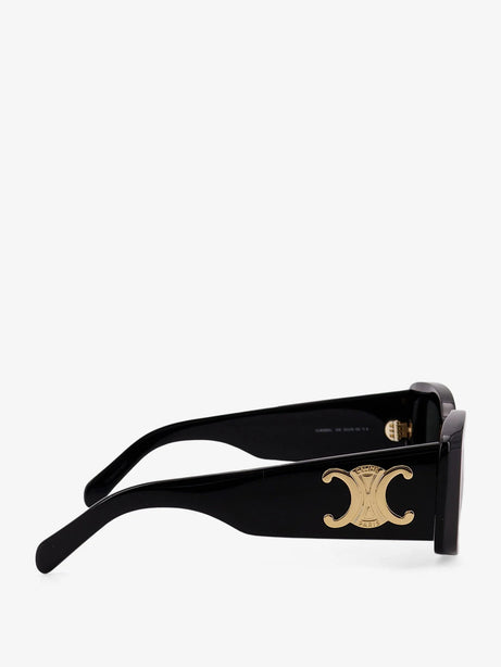 Celine Triomphe XL 01 acetate sunglasses - Black / Gold