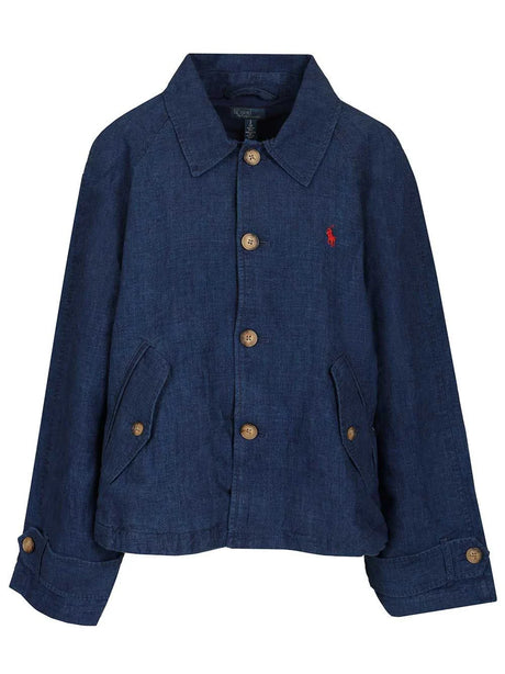 Polo Ralph Lauren DéLavé Linen Jacket - Blue