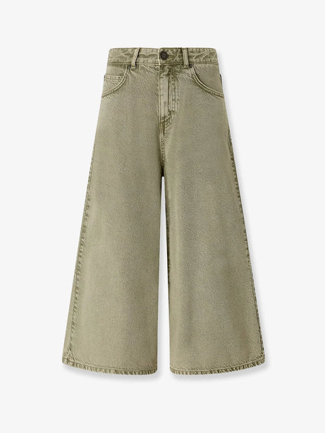 Pinko Burkina denim bermuda shorts - Verde