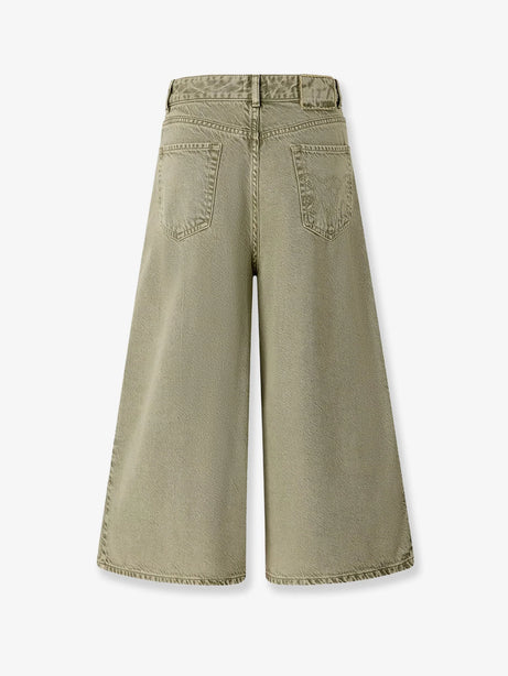 Pinko Burkina denim bermuda shorts - Verde