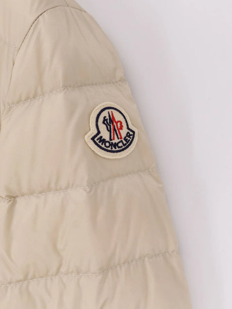 Moncler Lans recycled material down jacket - Avorio