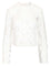 Self-Portrait Top Crochet - White