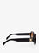 Celine Triomphe acetate sunglasses - Black / Nicotine
