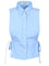 Miu Miu Sleeveless Poplin Shirt - Sky Blue