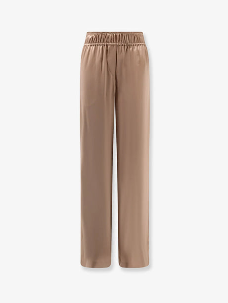 Brunello Cucinelli Silk trousers - Pralines