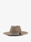 Brunello Cucinelli Raffia Fedora hat with Monili detail - Military