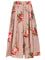 Dolce & Gabbana Midi Skirt With Rose Bouquet Print