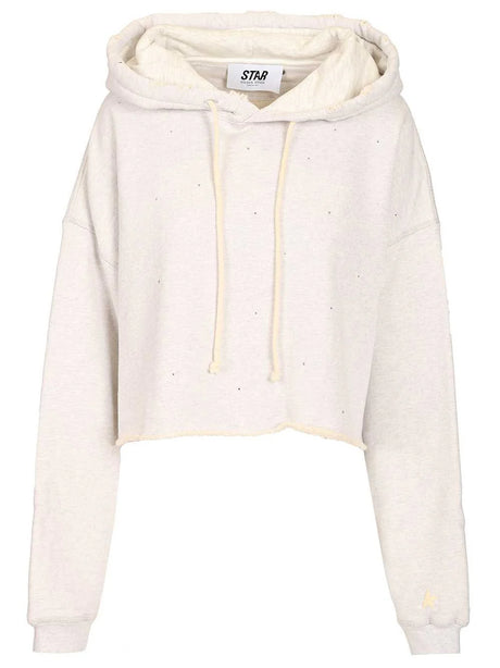 Golden Goose Crop Star Sweatshirt - Grey