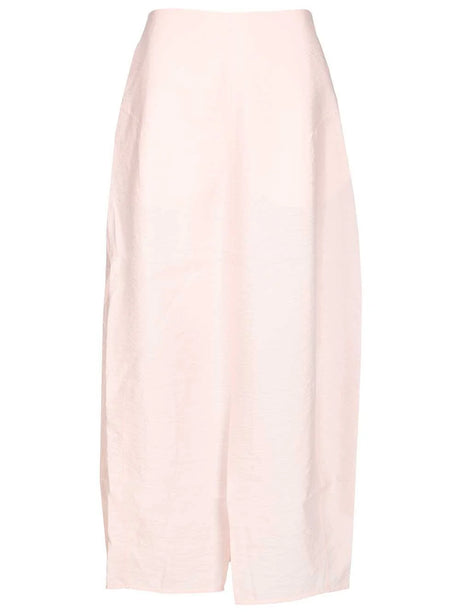 Toteme Silk Parachute Skirt - Rose