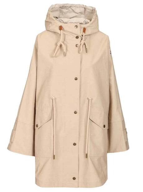 Moncler Brunnera Long Parka - Beige