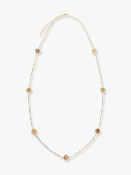 Celine Medaille sautoir metal necklace - Argento