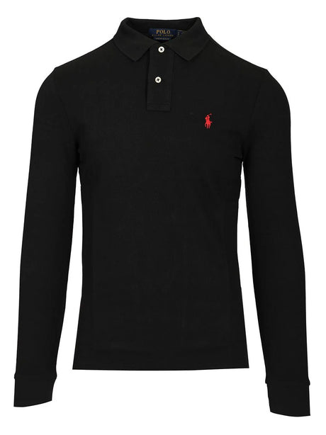 Polo Ralph Lauren Long Sleeve Polo - Black