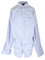 Balenciaga Large Fit Asymmetric Shirt - Sky Blue