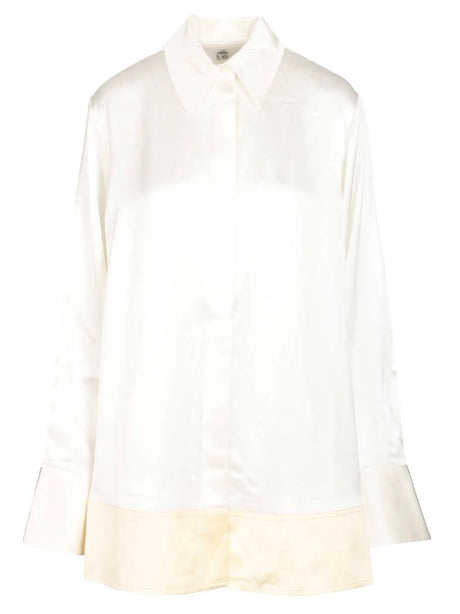 Toteme Soft Tuxedo Shirt - White