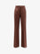 Pinko New Serenidad viscose trousers - Marrone