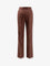 Pinko New Serenidad viscose trousers - Marrone