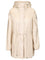 Moncler Waterproof Jacket With Hood And Ruffles Weteau - White
