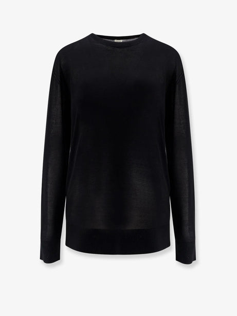 Toteme Lyocell sweater - Black