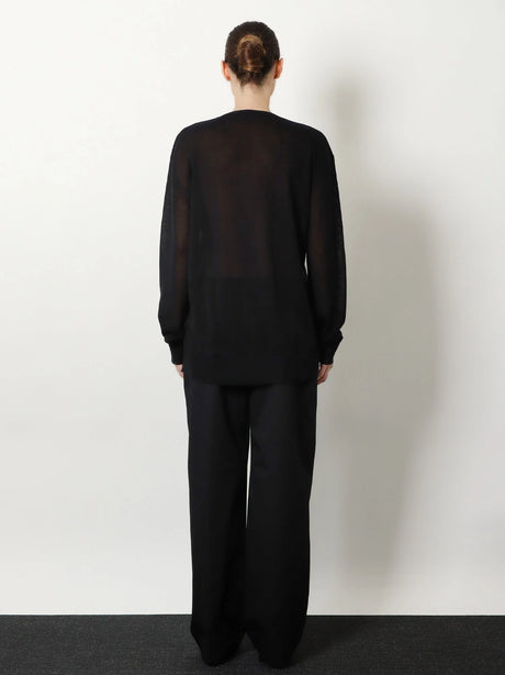 Toteme Lyocell sweater - Black