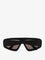 Alaia Texturized acetate sunglasses - Noir